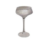 wD7rE5bm6z Gobelets en verre Verres à pied côtelés vintage, élégants verres transparents de 20 cl, parfaits for les cocktails Martini, le vin, champagne, jus fruits et desserts Verrerie de cuisine