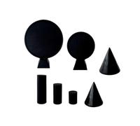 wD7rE5bm6z Tours de bijoux Planches à boucles d'oreilles 7 pièces, porte-bracelets coniques, supports bagues