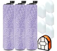 WDB1F2 Lot de brosses et filtres de rechange pour aspirateur Shark HydroVac WD101 WD201 WD100 WD200 AW201 WD200C WD201C WD101C HydroVac XL 3 en 1, Comparez les pièces WDB1, WDB2, WDFF1, WDFF2, WDB1F2