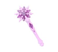 Wdbild Baguette de princesse à LED étincelante avec musique et effets de lumière clignotante - Baguette magique sûre pour fille - Cadeau de fête d'anniversaire pour enfants