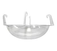 Wdbild Base de pots de fleurs transparents de type lourd moderne à suspendre pour débutants et jardiner. Base transparente pour pot de fleurs