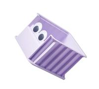 Wdbild Boîte de rangement élégante à gros œil empilable - Solution d'économie d'espace pour fournitures scolaires et décoration de la maison - Boîte de rangement multifonction en polypropylène