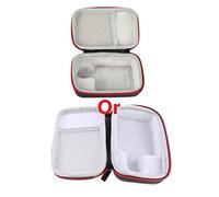 Wdbild Boîte de transport portable en EVA pour GO3 GO 3 - Sac de rangement avec fermeture éclair - Facile à ouvrir et à fermer - Joli sac à médicaments portable - Organiseur d'extérieur - Rangement de