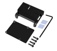 Wdbild Boîtier de refroidissement efficace 4B Armors Coque en alliage d'aluminium pour 4B avec double ventilateur pour protection contre la surchauffe