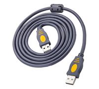 Wdbild Câble de transfert de données USB 2.0 rapide avec connecteurs à décalage anneaux en PVC pour appareil photo et autres interfaces d'appareil photo