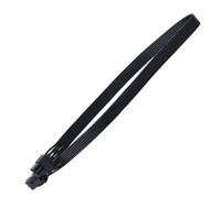 Wdbild Câble plat PCIe 6 broches mâle vers mâle Fiable GPU Alimentation Cordon d'extension pour gaming PC de bureau GPU Cordon d'alimentation plat