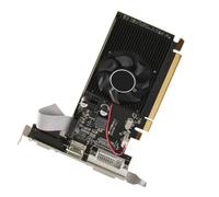 Wdbild Carte graphique DDR3 2 Go - Carte graphique de jeu de bureau - Profil bas - Avec ventilateur de refroidissement - Gestion thermique - Carte graphique