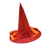Wdbild Chapeau de sorcière élégant pour Halloween, accessoire essentiel pour les réunions sur le thème de l'horreur, le cosplay, les réunions et les photomatons