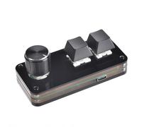 Wdbild Clavier de programmation macro 2/3/4/5 à 1 bouton pour clavier mécanique pour clavier de jeu à chaud, design compact et portable