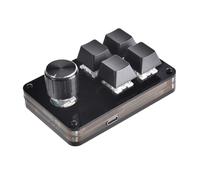 Wdbild Clavier de programmation macro 2/3/4/5 à 1 bouton pour clavier mécanique pour clavier de jeu à chaud, design compact et portable