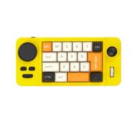 Wdbild Clavier mécanique personnalisable à 19 touches - Petit clavier programmable - Double contrôle de défilement - Éclairage couleur macroed - Clavier à double molette de défilement programmable