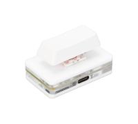 Wdbild Clavier unique remplaçable à chaud avec commutation mécanique - Raccourci USB C programmable pour PC de bureau, jeu de bureau, clavier unique USB