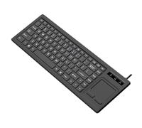 Wdbild Claviers industriels fins avec pavés tactiles et câble intégrés pour plus de stabilité