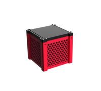 Wdbild Cube de carbone rouge renouvelable pour aquarium - Blocs de charbon actif renouvelables pour éliminer les odeurs et la décoloration de l'eau - Filtre d'aquarium