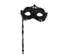 Wdbild Délicat portable pour mascarades avec motif de paons scintillants pour carnavals, fêtes, tissu respirant en dentelle