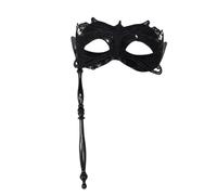 Wdbild Délicat portable pour mascarades avec motif de paons scintillants pour carnavals, fêtes, tissu respirant en dentelle