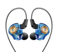 Wdbild Écouteurs intra-auriculaires dynamiques avec microphone offrant un transfert fluide entre les appels, la musique et les pilotes dynamiques