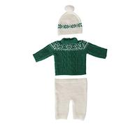 Wdbild Ensemble de robe de Noël pour bébé - Costume de fête de nouveau-né - Accessoire de photographie pour nouveau-né