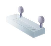 Wdbild Étagère de rangement pour salle de bain - Assemblage simple - Plans empilés - Facile à utiliser pour les serviettes et les articles de toilette - Étagère antidérapante avec adhésif