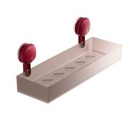 Wdbild Étagère de rangement pour salle de bain - Assemblage simple - Plans empilés - Facile à utiliser pour les serviettes et les articles de toilette - Étagère antidérapante avec adhésif