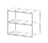 Wdbild Étagère empilable pour bouteille d'eau peu encombrante, support de rangement fonctionnel pour armoires