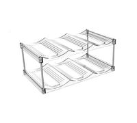 Wdbild Étagère empilable pour bouteille d'eau peu encombrante, support de rangement fonctionnel pour armoires