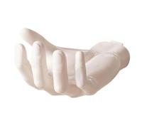 Wdbild Étagère murale multifonction en résine en forme de palmier pour salle de bain