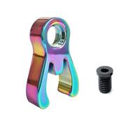 Wdbild Guidon en aluminium pour vélo, fourche avant, tube de fixation, cadre de vélo pliable, attrape-crabes, crochet de serrage pliable, collier de serrage pour vélo, boucle de fixation