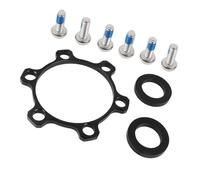 Wdbild Kit de conversion de moyeu de vélo en alliage d'aluminium pour vélo, adaptateur, rondelles, moyeux de vélo, adaptateurs de conversion, adaptateurs de conversion avant et arrière pour vélos