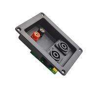Wdbild KP-12 Séparateur de fréquence 2 voies avec boîtier en métal ABS Filtre à double canal pour home cinéma ou voiture Diviseur haute basse fréquence amélioré