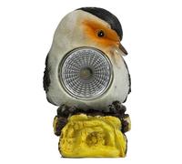 Wdbild Lampes solaires à LED en forme d'oiseaux - Statue de jardin - Ornements de pelouse - Éclairage extérieur à DEL pour cour, patio
