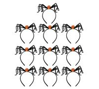 Wdbild Lot de 10 bandeaux créatifs pour fête d'Halloween confortables et pratiques pour fêtes d'Halloween