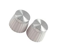 Wdbild Lot de 2 boutons de contrôle du volume de guitare en aluminium pour guitares électriques et acoustiques
