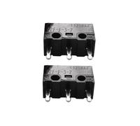 Wdbild Lot de 2 microcommutateurs ergonomiques D2F-F-3-7 0,74 N pour claviers de bureau et de jeu Sensibilité de déclenchement optimisée 0,74 N