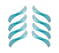 Wdbild Lot de 8 hélices de rechange 40 mm 2 designs pour une meilleure maniabilité - Accessoires de quadrirotor FPV Racing