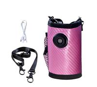 Wdbild Manchon isotherme réglable pour bouteille de lait maternel - Chargeur USB - Pour la maison et les voyages, Ceinture de corps rose rouge