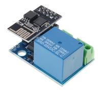 Wdbild Module de relais WiFi ESP8266 ESP01S pour domotique intelligente via application de contrôle intelligent Commutateur intelligent IoT Carte de développement