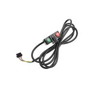 Wdbild Phare universel pour vélo électrique - Cornes - Phare en plastique - Bouton de vélo - Accessoire de guidon - Bouton de phare modifié