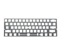 Wdbild Plaque de montage PCB pour clavier mécanique GH60 XD64 en aluminium électrophorétique anodisé, plaque de positionnement personnalisée, plaque de positionnement