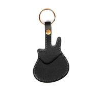 Wdbild Pochettes multifonctions pour médiators de guitare - En forme de médiator - Sac de rangement pour médiators, Noir