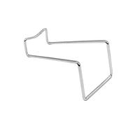 Wdbild Porte-bouteille de vin unique en métal - Support de table en fer forgé pour la maison, la cuisine, le comptoir - Support de bouteille de vin en métal - Figurine