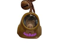 Wdbild Porte-clés Capybaras de dessin animé pour cartable, pendentif bibelot, animal de nuit, porte-clés, accessoire pour sac à dos, cadeau pour ami, accessoire de veilleuse Capybaras, D, taille