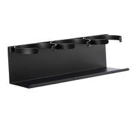Wdbild Porte-gobelet modulaire 3/4 pour réfrigérateur de cuisine, organiseurs de rangement avec construction robuste en acier au carbone, étagère de rangement pour tasses