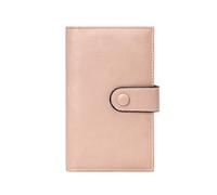 Wdbild Portefeuille pour femme avec blocage RFID à trois volets - Grande capacité - Porte-cartes de crédit - Porte-monnaie de voyage avec stylo à trois volets, D