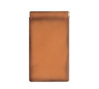 Wdbild Portefeuille sophistiqué en cuir PU pour homme, porte-monnaie, porte-cartes de crédit, poche à monnaie facile d'accès pour femmes et hommes, Marron, Taille unique