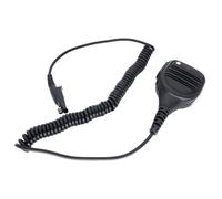 Wdbild Prise de son 3,5 mm mains libres radio micro facile à utiliser stable épaule revers microphone main pour GP328plus GP338plus épaule revers micro