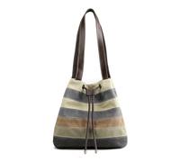 Wdbild Sac à bandoulière tendance pour fille et femme, sac fourre-tout polyvalent en toile, grande capacité, 2023, gris