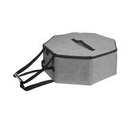 Wdbild Sac à chapeau pliable résistant à l'eau avec couvercle à fermeture éclair grande capacité de rangement en polyester pour voyage et maison Solution de rangement portable pour chapeaux