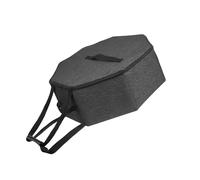 Wdbild Sac à chapeau pliable résistant à l'eau avec couvercle à fermeture éclair grande capacité de rangement en polyester pour voyage et maison Solution de rangement portable pour chapeaux