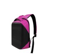 Wdbild Sac à dos LED programmable de 15,6 pouces avec tissu imperméable et affichage personnalisable pour la publicité extérieure, paquet de LED de grande luminosité, a
